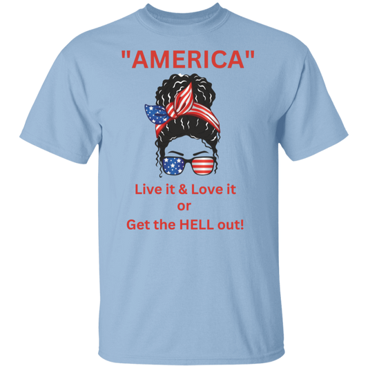 4th July t-shirt live it and love it