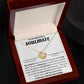 To my Beautiful Soulmate, Love Knot necklace, Wife, Fiancée, Girlfriend,, Special Friend